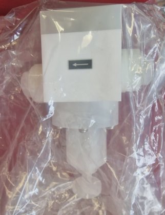 CKD 用于化学液体的手动阀门 LYX-0658 装在双层密封袋中，已清洁。