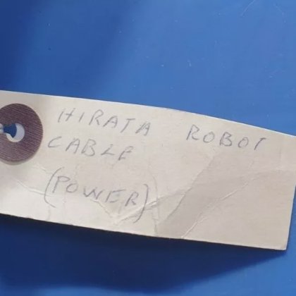 ヒラタロボット電源ケーブル（R3S9.3）