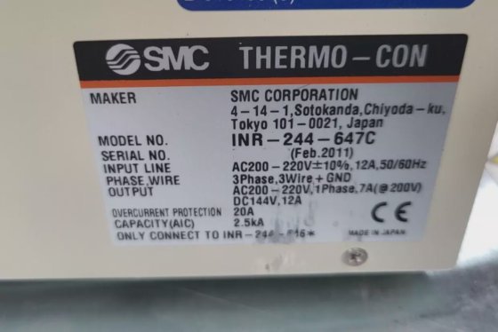 SMC INR-244-647C THERMO-CON 温度控制器