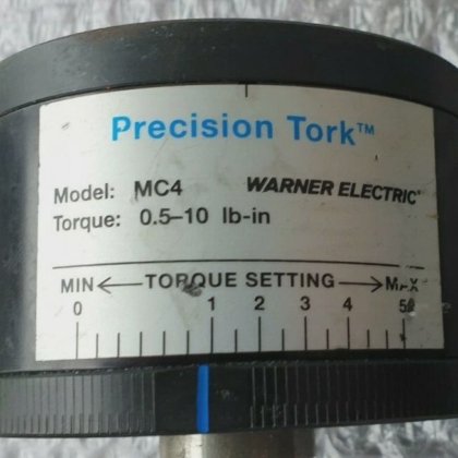 华纳电机 MC4 0.5-10 磅英寸精密托克磁性制动离合器（R4S2.4）