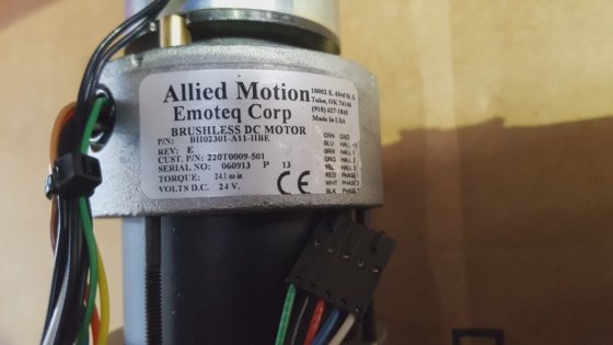 アライドモーション BH02301-A11-HBE E サーボモーター (BR5.4B1)