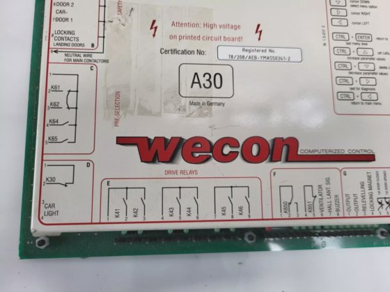 WECON A30 CONTROL COMPUTER (R4S13.8)