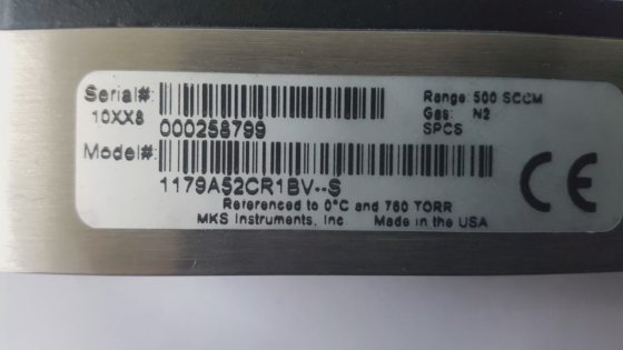 MKS 流量控制器 1179A52CR1BV-S