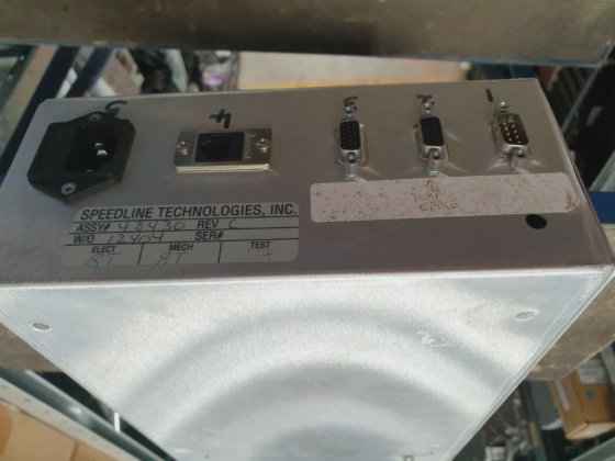 Speedline 48430 C 控制箱组件 (R4S3.7)