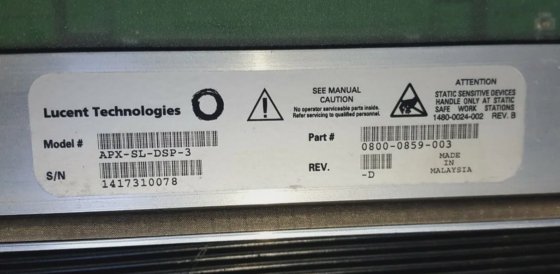 LUCENT APX-SL-DSP-3