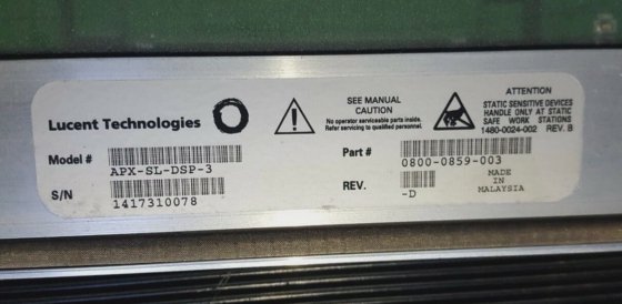 LUCENT APX-SL-DSP-3