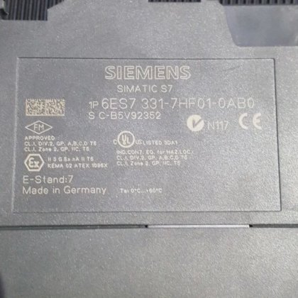 西门子Simatic S7 6ES7331-7HF01-0AB0 (R4S10.6)