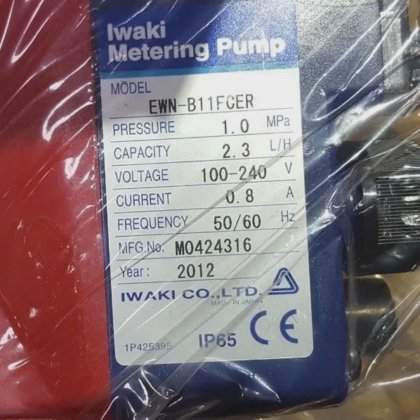 IWAKI EWN-B11FER 计量泵（BR6.4）