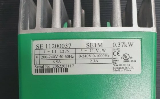 CONTROL TECHIQUES COMMANDER SE SE