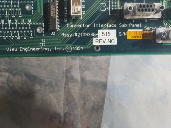 查看工程 2109380-515 Rev NC 接口副面板，带能量转换单元