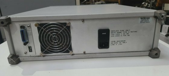 WILTRON SM5144 10端口测试装置，带选项3（RBD5.2）。