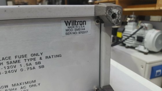WILTRON SM5144 10端口测试装置，带选项3（RBD5.2）。