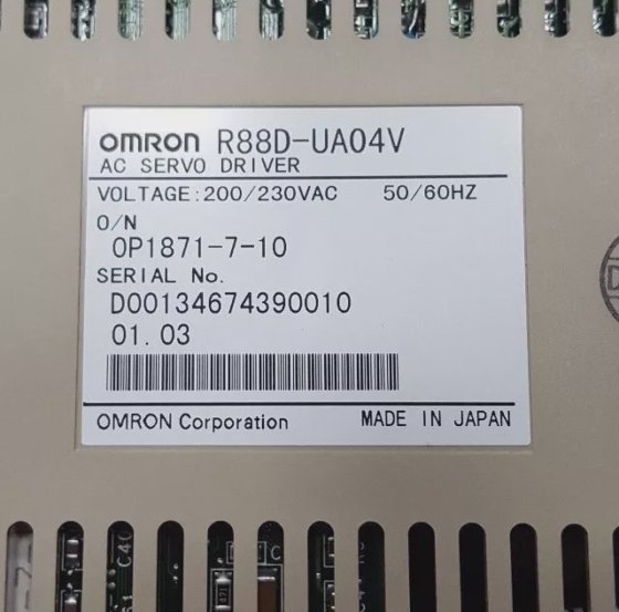 欧姆龙 R88D-UA04V 伺服驱动器，净价 400 欧元