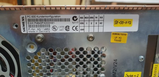 Siemens Simatic RACK PC 830