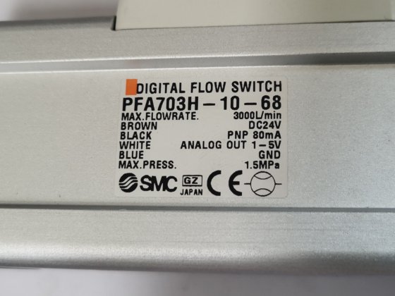 SMC PFA703H-10-68 DIGITALER DURCHFLUSSSCHALTER (BR4.6b7)