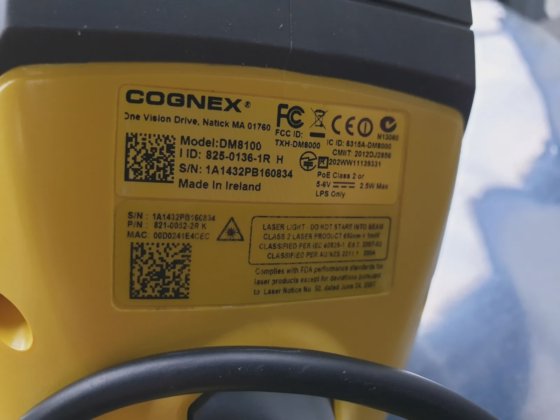 COGNEX DM8100 825-0136-1R H Dataman手持式条形码阅读器
