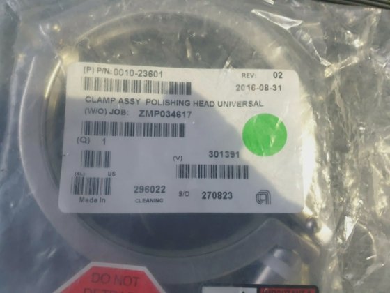 AMAT 0010-23601 クランプアセンブリ研磨ヘッド (rbd2.1b4)