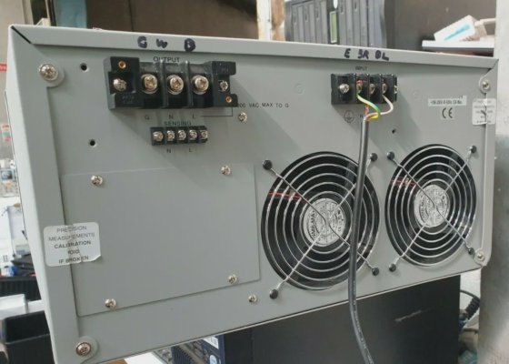 CHROMA 6415 プログラマブルAC電源（ベーラー）