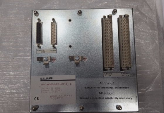BALLUFF BPC AX 3600-E3-48P-01-E POSITIES-CONTROLLER