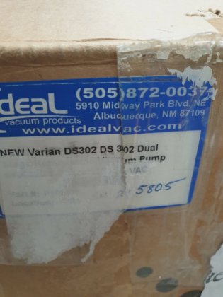 安捷伦瓦里安DS 302旋片式真空泵 - NEW