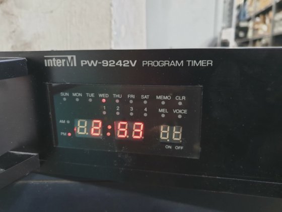 INTERM PW-9242V PROGRAM TIMER (AUCT.3)
