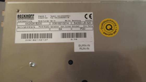 BECKHOFF AX2523-B200 サーボコントロール