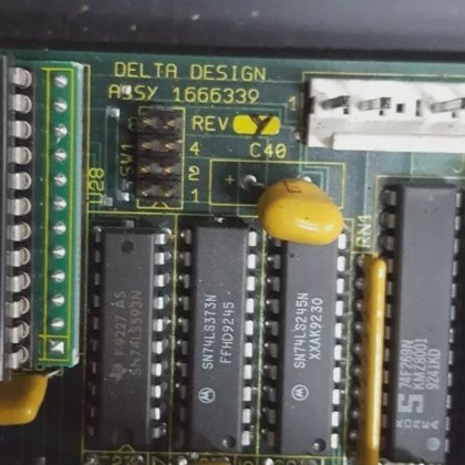 DELTA DESIGN 1666339 REV Y