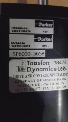 帕克 NR34SC-001 直角齿轮减速箱（BR5.1B5）