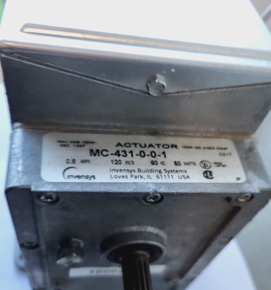 英维思 MC-431-0-0-1 执行器 (BR3.6B1)