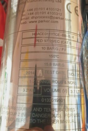 派克 HBACE011YTCE-BB-B-X 过滤器外壳（R4S6.6B3）