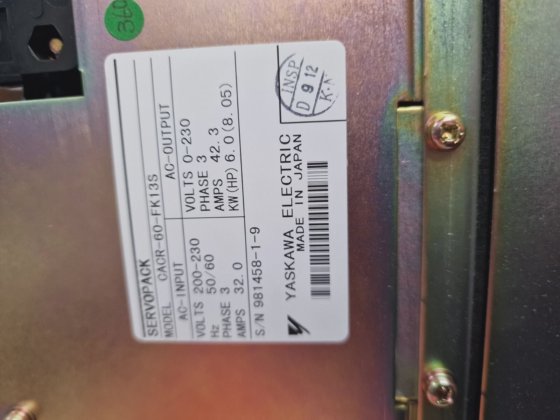 安川 CACR-60-FK13S