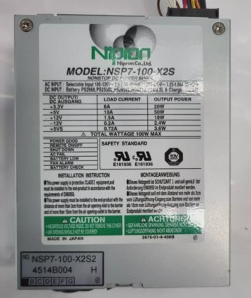 NIPRON NSP7-100-X2S