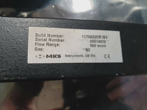 MKS MASS-FLOW CONTROLLER 1179A52CR1BV (IN37S3B4)