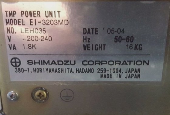 島津 EI-3203MD LEH035 TMPパワーユニット（TROLLEYB.2）