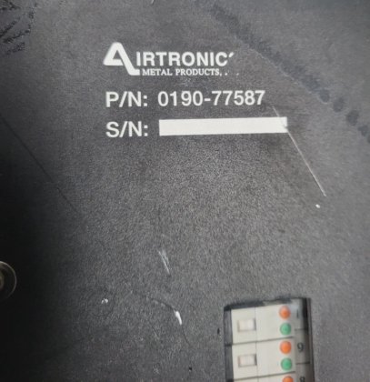エアトロニック金属製品 0190-77587 コントローラー（br3.3）