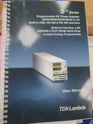 ALIMENTATION PROGRAMMABLE TDK LAMBDA Z-60-10-L2