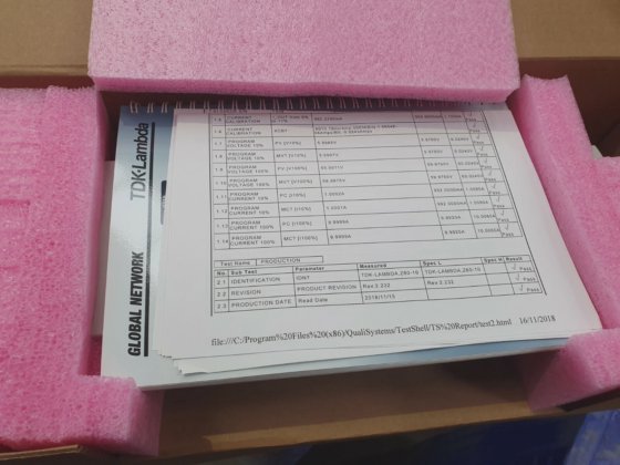 ALIMENTATORE PROGRAMMABILE TDK LAMBDA Z-60-10-L2