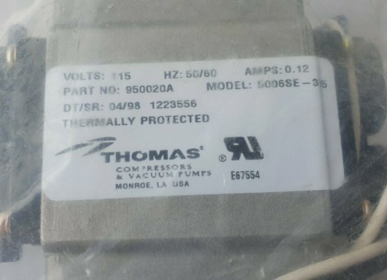 THOMAS 950020A 5006SE-375 压缩机真空泵（R6S1.3）