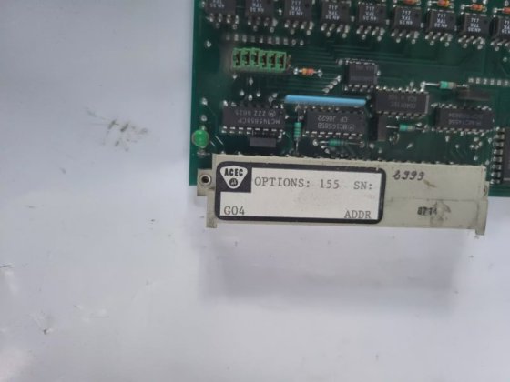 ACEC 4GI0529550 16OPT PCBボード (ubb21)