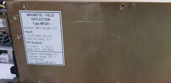 シンギュラス・テクノロジーズ 磁界偏向素子 MFD01