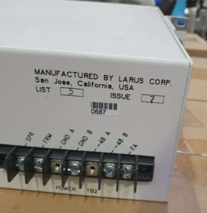 LARUS STS5800 STARCLOCK LOCAL/REMOTE TERMINAL