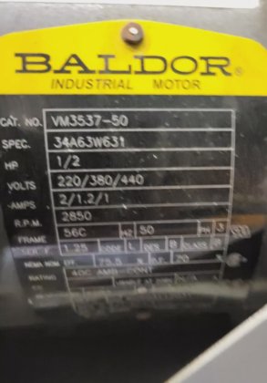 CINCIN PB-9 压力鼓风机，带 BALDOR VM3537-50