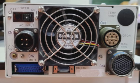 島津EI-D3403M ターボ分子ポンプコントローラ (R2S6.8)