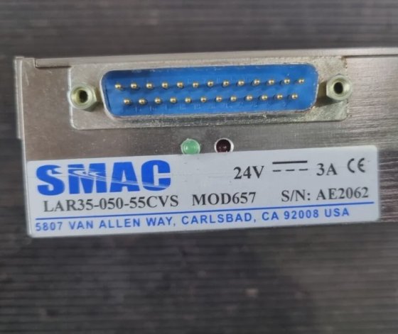 SMAC LAR35-050-55CVS 执行器 (R5S1.4)