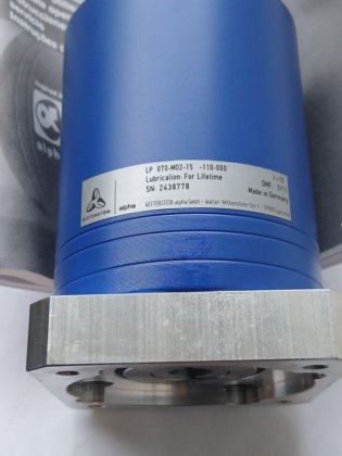 威登斯坦 LP070-M02-15-110-000 比率 15 齿轮减速器（BR4B.5B2）