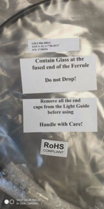 ルーメンダイナミックス オムニキュア デュアルコア ライトガイド ハイパワー