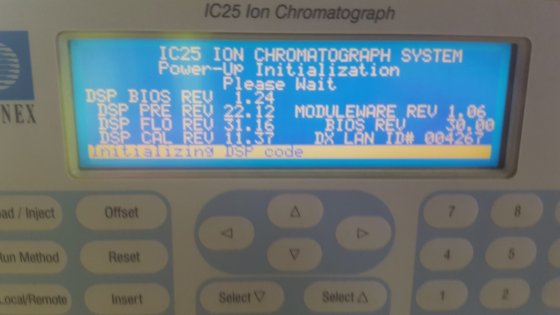 DIONEX IC25 イオンクロマトグラフ（RBD7.2）