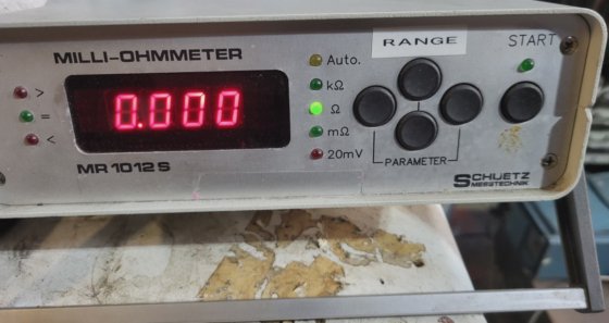 SCHEUTZ MESSTECHNIK 毫欧表 MR1012S 数字欧姆表