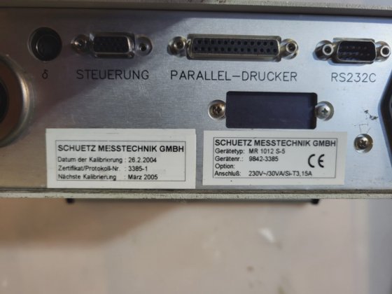 SCHEUTZ MESSTECHNIK 毫欧表 MR1012S 数字欧姆表