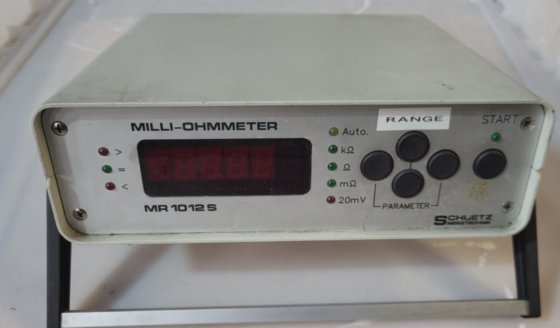 SCHEUTZ MESSTECHNIK 毫欧表 MR1012S 数字欧姆表